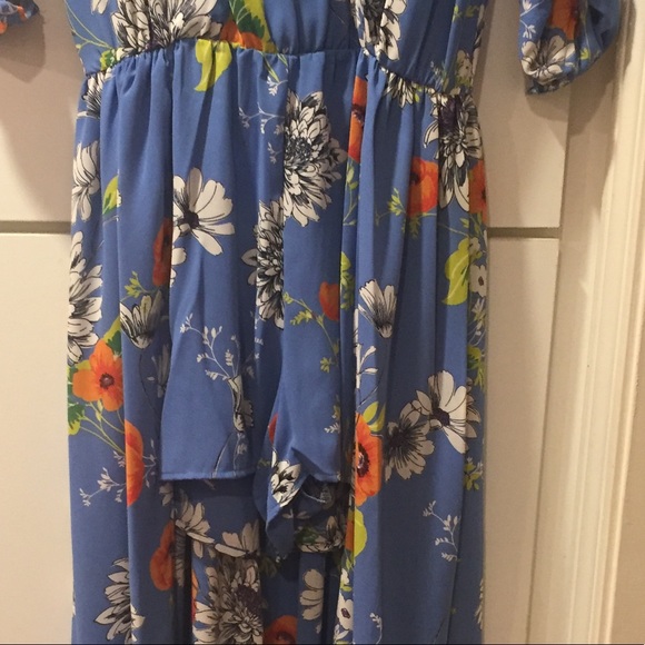 🔥Karlie Romper Blue Floral- New - Picture 6 of 7